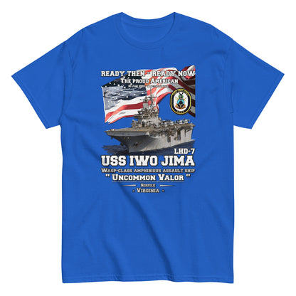 USS IWO JIMA LHD-7 t-shirt, US Navy Veterans Tees, Amphibious Assault Ship Veterans t-shirt, Comancha.us Store, USS IWO JIMA LHD-7 Amphibious Assault Ship Veterans Classic t-shirt, Comancha.us T-Shirts Store ,