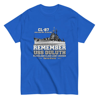 USS DULUTH CL-87 tee, Light Cruiser Classic T-shirt,