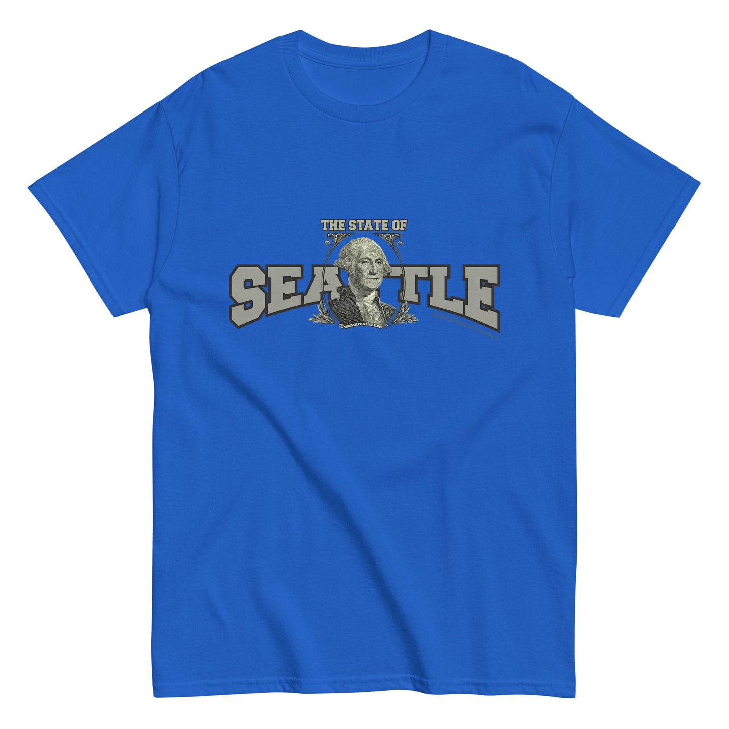 Seattle t-shirt, Washington State T-shirt, comancha graphics,