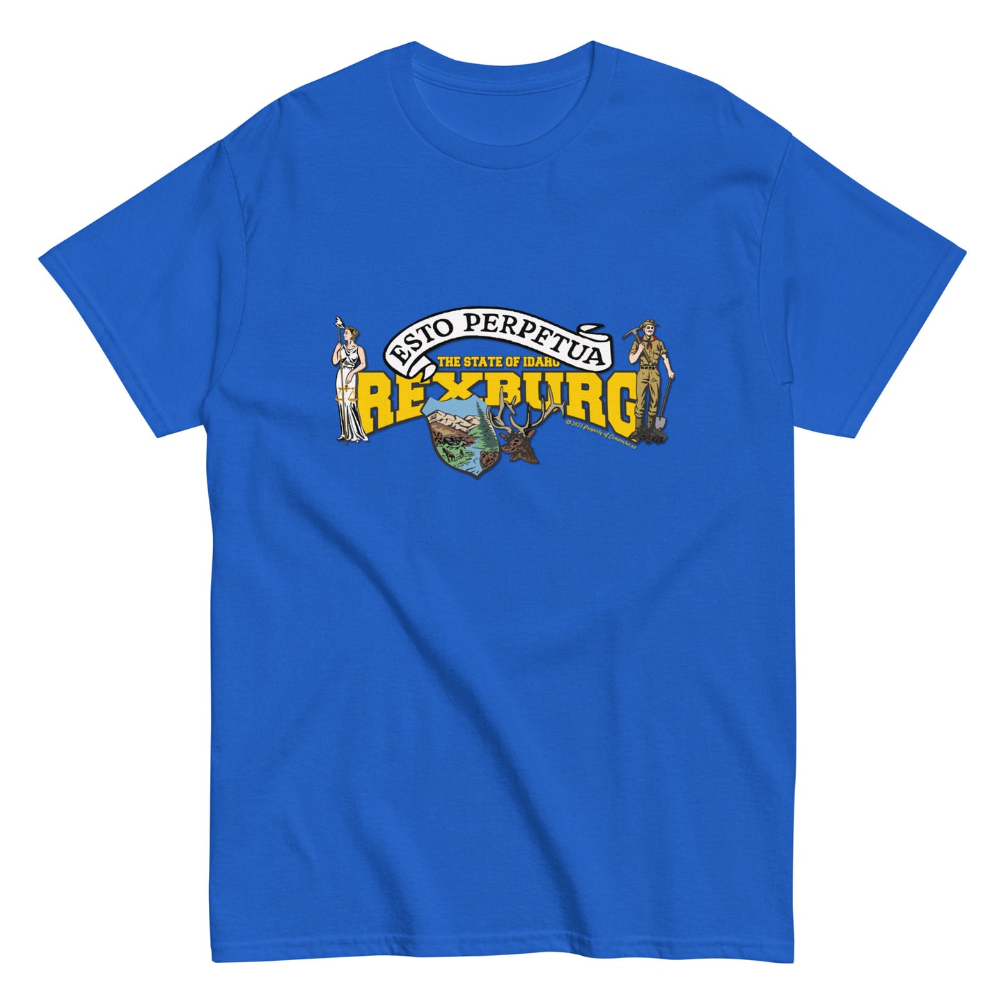 Rexburg t-shirt, Idaho State T-shirt, Comancha Graphics,