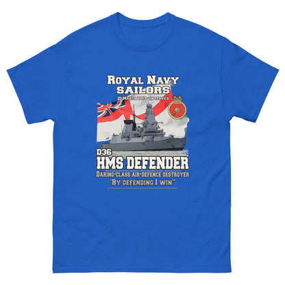 HMS Defender veterans tee, HMS Defender tee,HMS Defender D36 t-shirt,Destroyer T-shirt, Comancha Graphics,