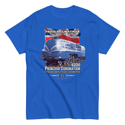 6220 Streamliner Steam Locomotive T-shirt