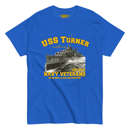 USS Turner DD-834 Destroyer t-shirt,