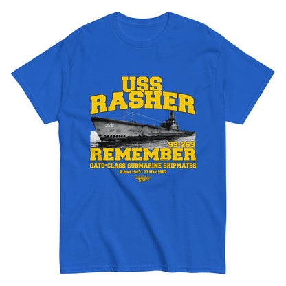 USS Rasher SS-269 Submarine t-shirt,