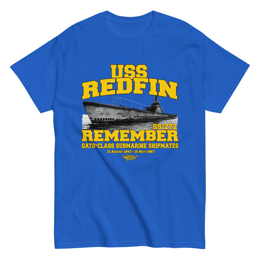 USS Redfin SS-272 Shipmates T-shirt