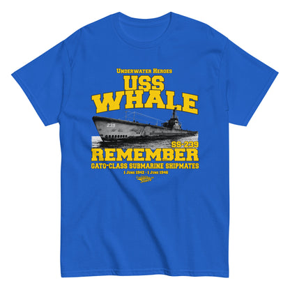 USS Whale SS-239 Shipmates T-shirt