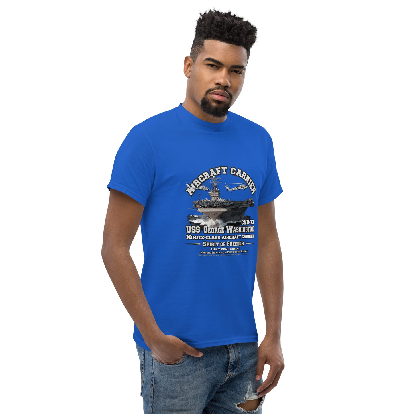 USS GEORGE WASHINGTON tee, USS GEORGE WASHINGTON veterans tee,USS GEORGE WASHINGTON CVN-73 Aircraft Carrier Veterans Classic Tee, USS George Washington Veterans, comancha store,