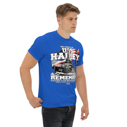 USS Hailey DD-556 destroyer t-shirt