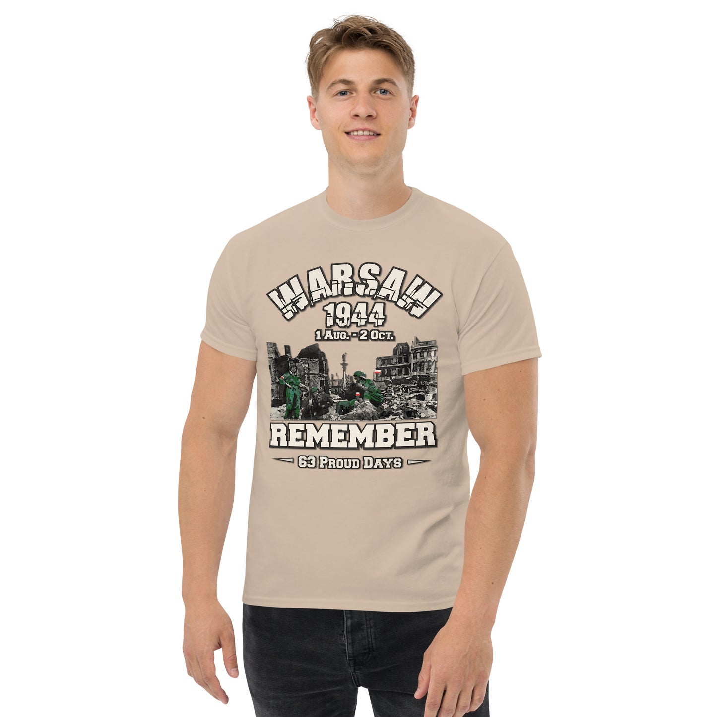 Warsaw Uprising 1944 Polish Proud T-shirt