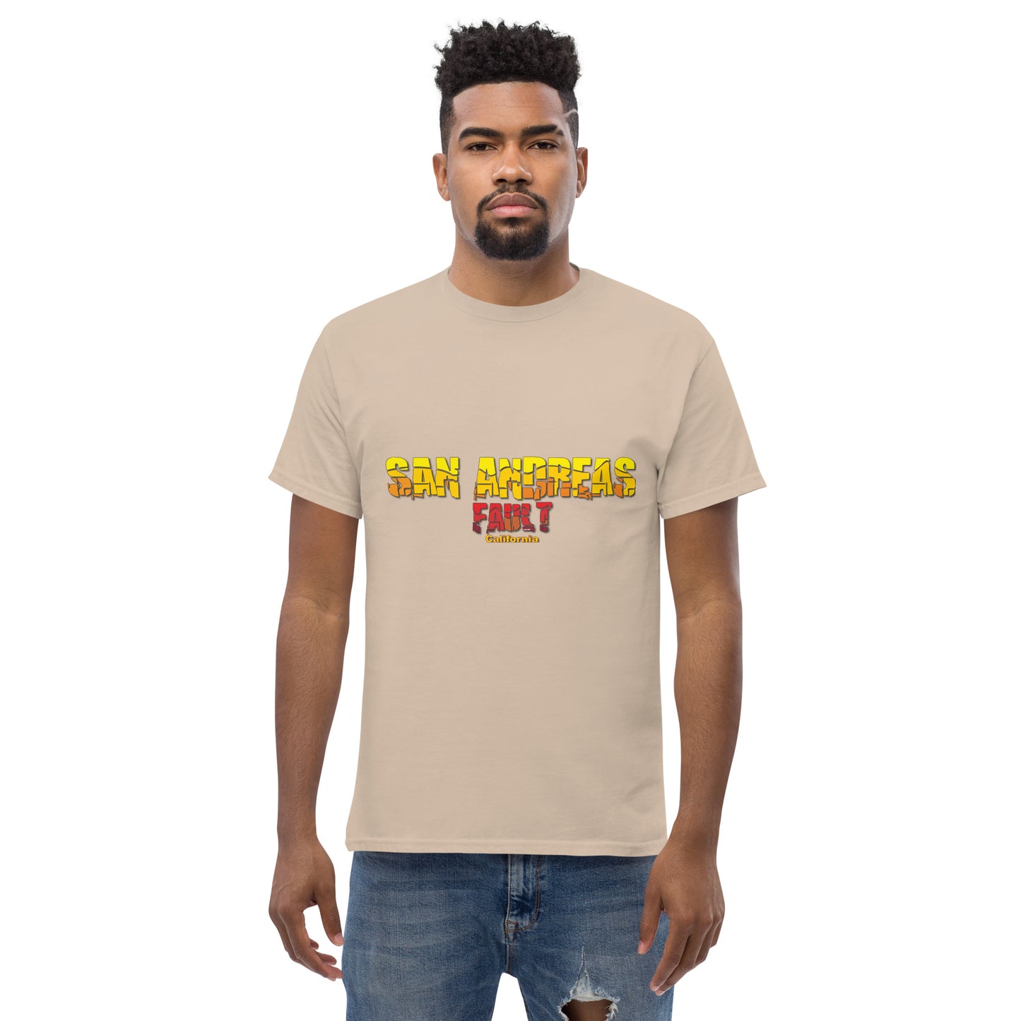 San Andreas Fault - California t-shirt