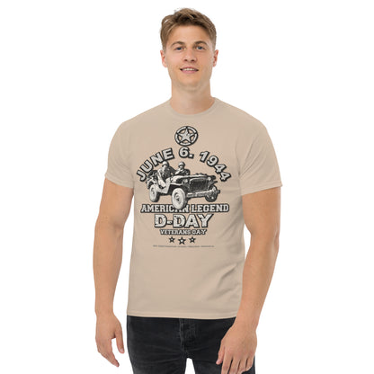 D-DAY American Legend Veterans t-shirt