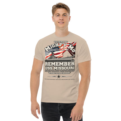 USS Missouri BB-63 Battleship t-shirt