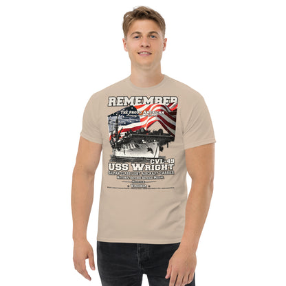 USS Wright CVL-49 Aircraft carrier T-shirt