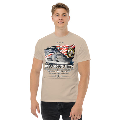 USS SIOUX CITY LCS-11 Littoral Combat Ship t-shirt