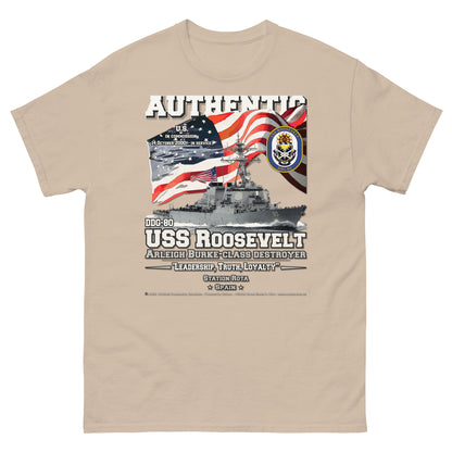 USS ROOSEVELT DDG-80 Destroyer T-shirt