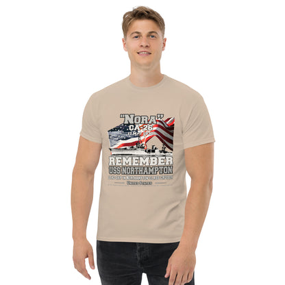 USS NORTHAMPTON CA-26 Cruiser T-shirt