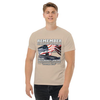 USS GLENARD LIPSCOMB SSN-685 Submarine t-shirt