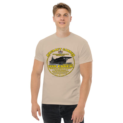 USS ESSEX CV-9 Aircraft Carrier T-shirt