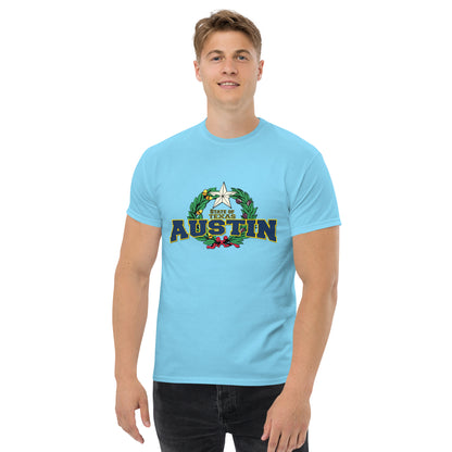 Austin - Texas state, T-Shirt Comancha.us, Austin Cuty tee, Austin City tees,