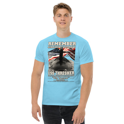 USS THRESHER SSN-593 Submarine t-shirt