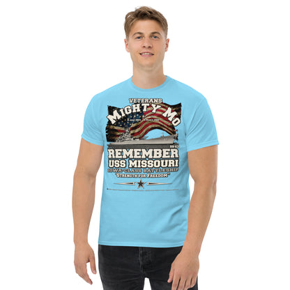 USS MISSOURI BB-63 battleship t-shirt