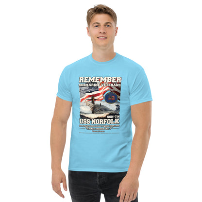 USS NORFOLK SSN-714 Submarine T-shirt