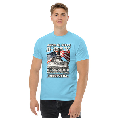 USS NEVADA BB-36 Battleship t-shirt