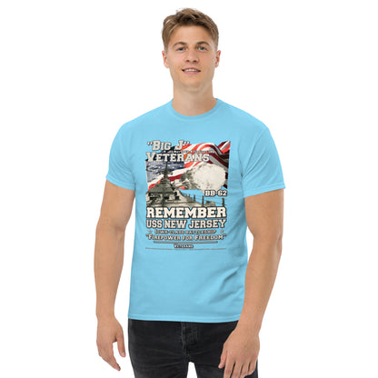 USS NEW JERSEY BB-62 Battleship t-shirt