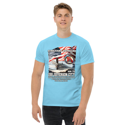 USS JEFFERSON SSN-759 Submarine T-Shirt