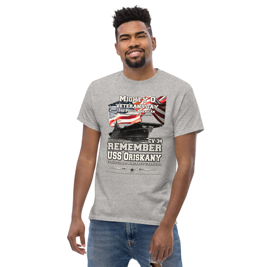 USS ORISKANY CV-34 Aircraft Carrier Veterans Classic T-Shirt,