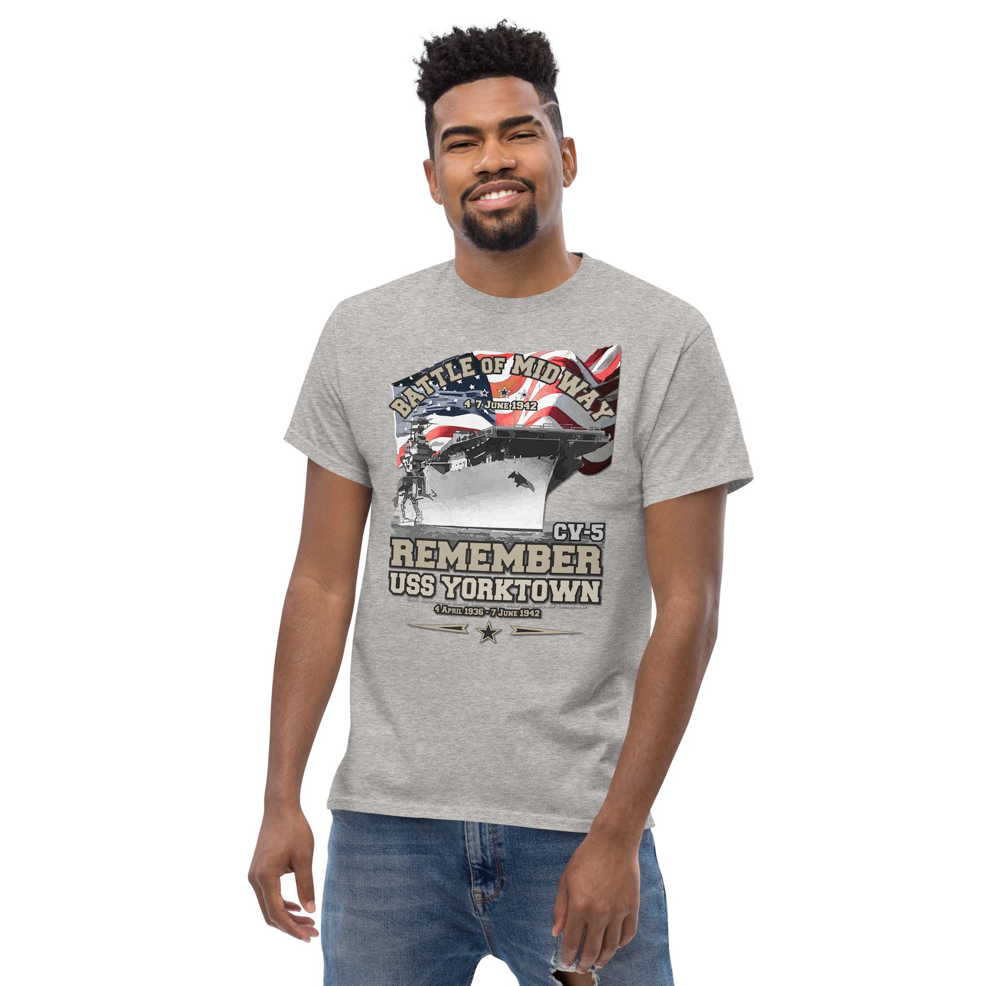 USS YORKTOWN t-shirt, USS YORKTOWN CV-5 t-shirt, USS YORKTOWN CV-5 Battle of Midway T-shirt, USS Yorktown Tee, US navy T-shirt,Comancha,