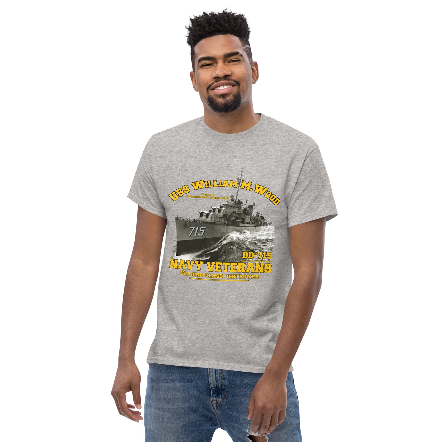 USS William M. Wood DD-715 T-shirt,