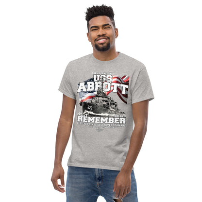 USS Abbot DD-629 destroyer t-shirt