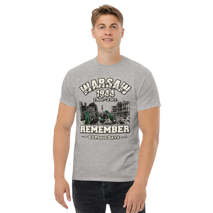 Warsaw Uprising 1944 Polish Proud T-shirt