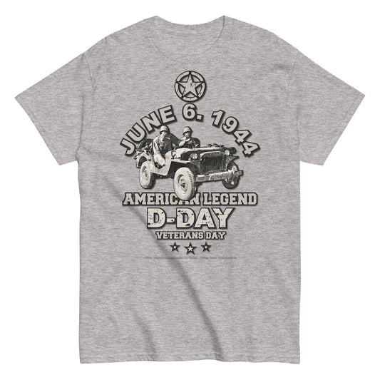 D-DAY American Legend Veterans t-shirt