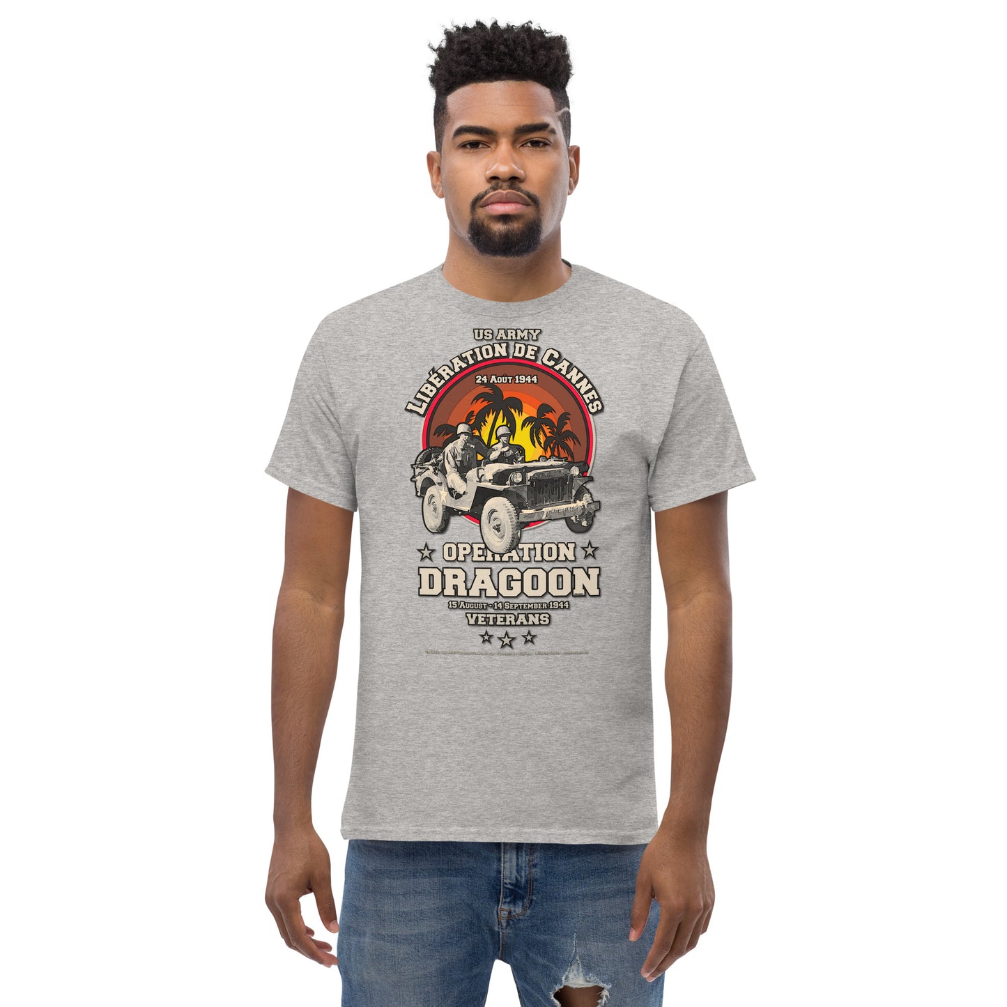 Operation Dragoon Veterans 1944 t-shirt