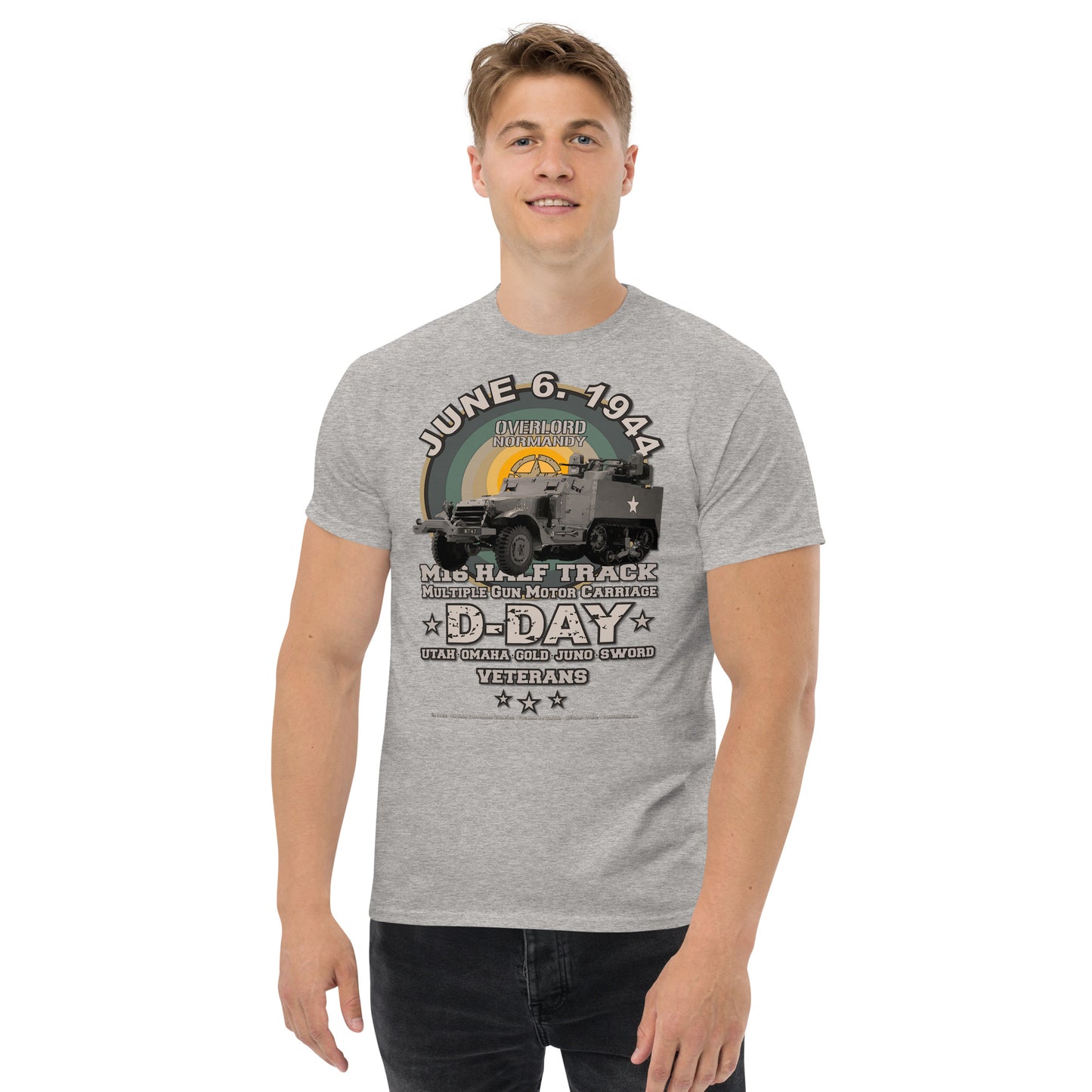 M16 Half Track US Army Veterans T-shirt