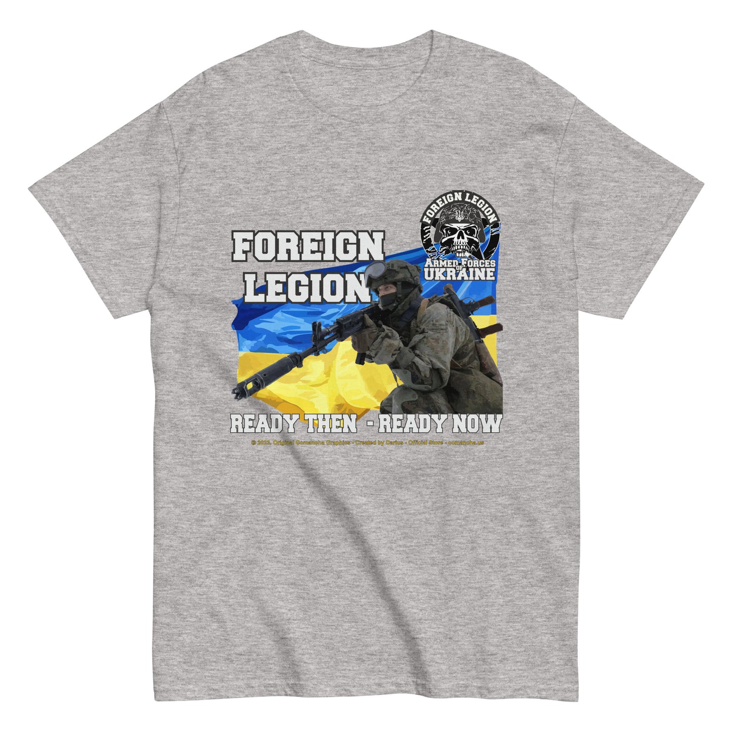 Save Ukraine Foregin Legion T-Shirt,Comancha,