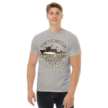 Swift Boats Veterans T-Shirt, PCF Veterans, Comancha,