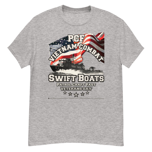 SWIFT BOATS Vietnam Veterans T-shirt, Comancha Graphics,