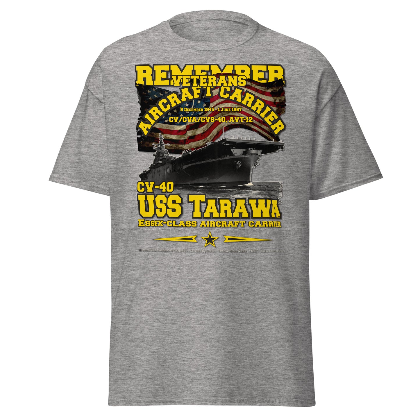 REMEMBER USS TARAWA CV-40 Aircraft Carrier Veterans , Comancha, 