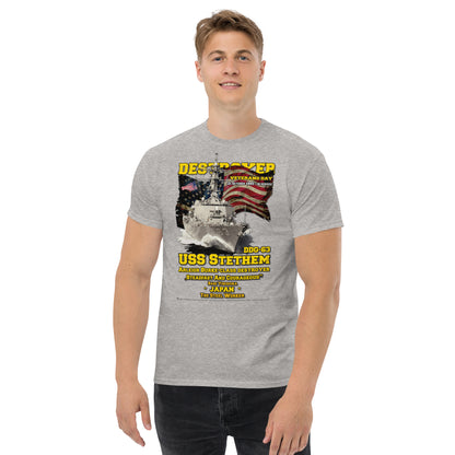 USS STETHEM DDG-63 Destroyer Veterans t-shirt