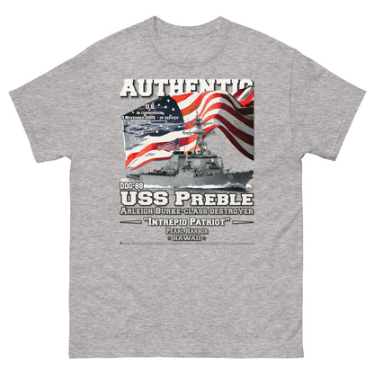 USS PREBLE DDG-88 Destroyer T-Shirt