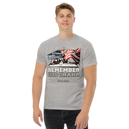 USS OMAHA CL-4 Light Cruiser Veterans Classic T-Shirt, Comancha t-shirts,