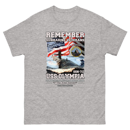 USS OLYMPIA SSN-717 Submarine veterans T-shirts,, Comancha T-shirts,