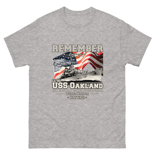 USS OAKLAND CL-95 Light Cruiser Veterans T-shirt, Comancha t-shirts,