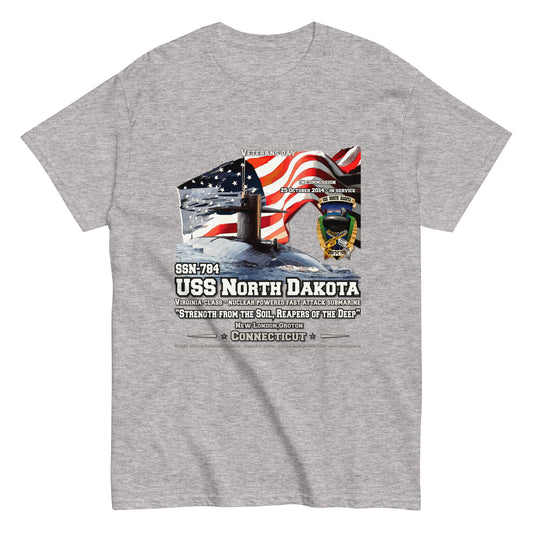 USS NORTH DAKOTA SSN-784 Submarine Veterans Day T-shirt, Comancha T-shirts,