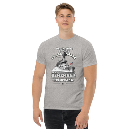 USS NEVADA BB-36 Battleship t-shirt