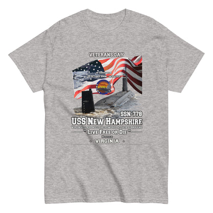 USS NEW HAMPHIRE SSN-778 Submarine Veterans t-shirt, Comancha t-shirts,