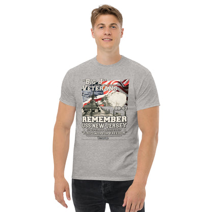 USS NEW JERSEY BB-62 Battleship t-shirt